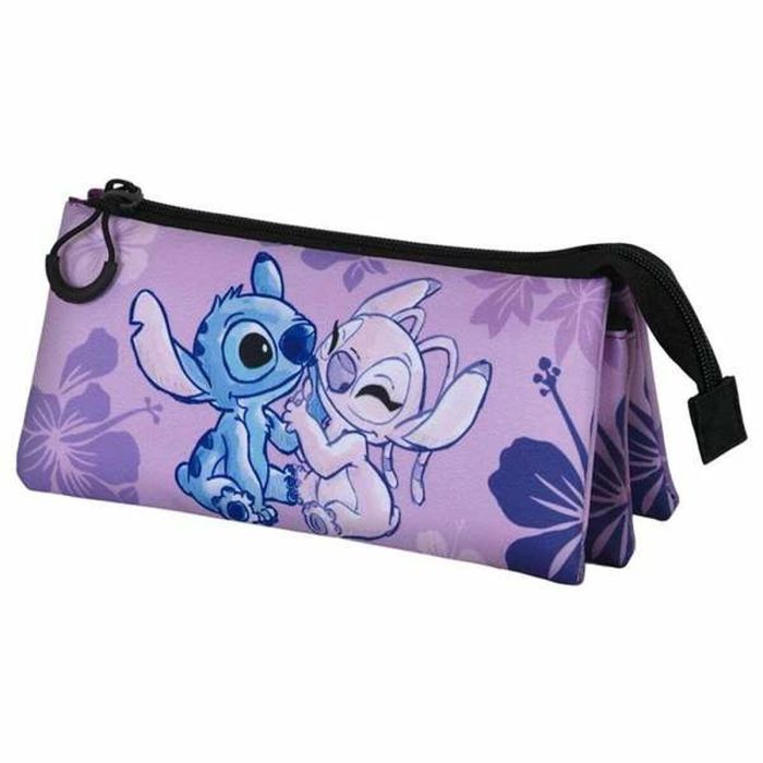 Estuche portatodo triple lilo y stitch fan 2.0 11x23x4 cm 1 Estuche portatodo triple lilo y stitch fan 2.0 11x23x4 cm 1