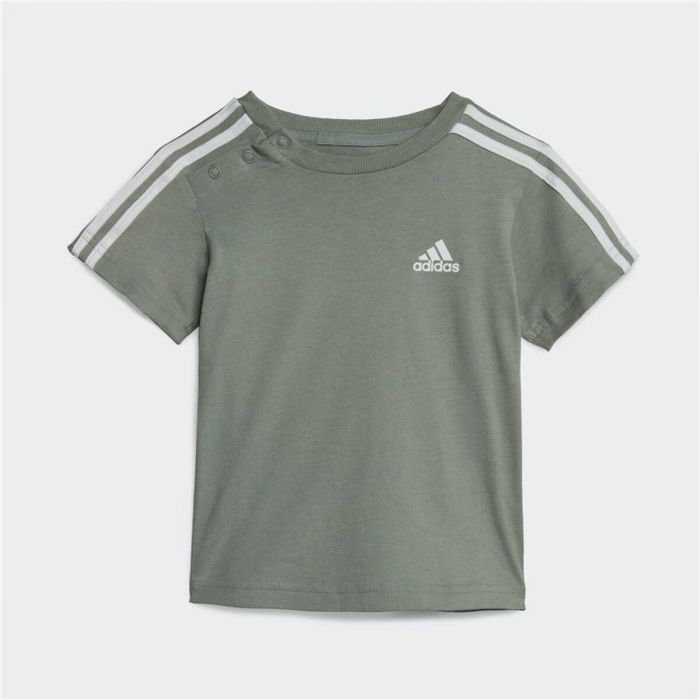 Conjunto Deportivo para Bebé Adidas 3 Stripes 0-3 Meses 4 Conjunto Deportivo para Bebé Adidas 3 Stripes 0-3 Meses 4