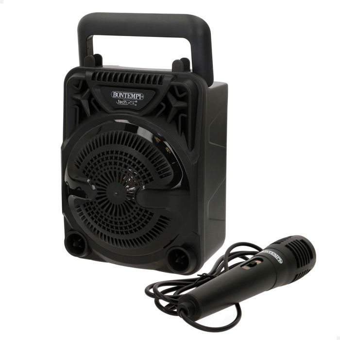 Altavoz con Micrófono Karaoke Bontempi 12 Unidades 6 Altavoz con Micrófono Karaoke Bontempi 12 Unidades 6