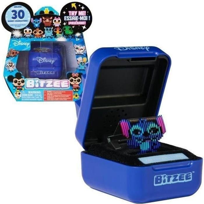 Spin Master Mascota Digital Bitzee Disney: Explora el mundo Disney, interactiva con sonidos y luces, incluye pilas AA, +5 años