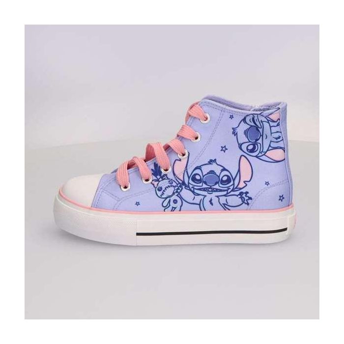 Cerdá Zapatilla Loneta Vulcanizado Alta Stitch T030 Azul Talla 30 3