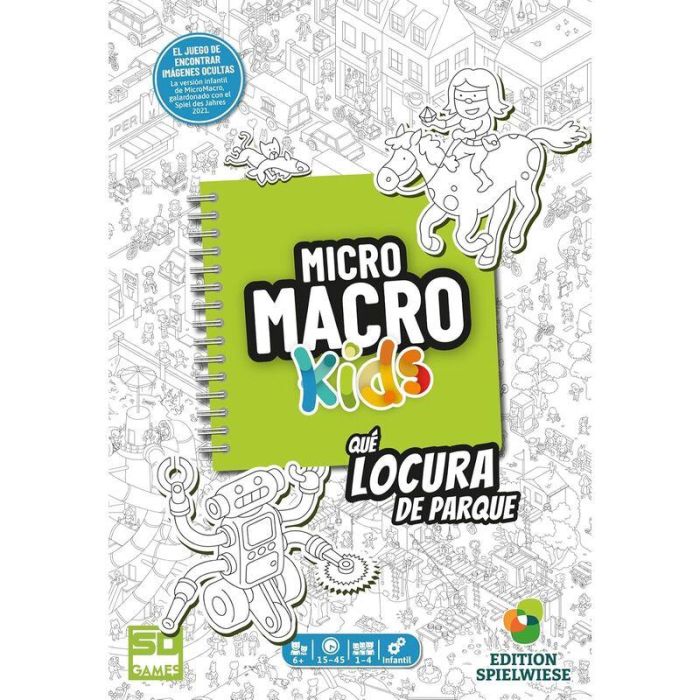 Juego de Mesa Que Locura de Parque español 1