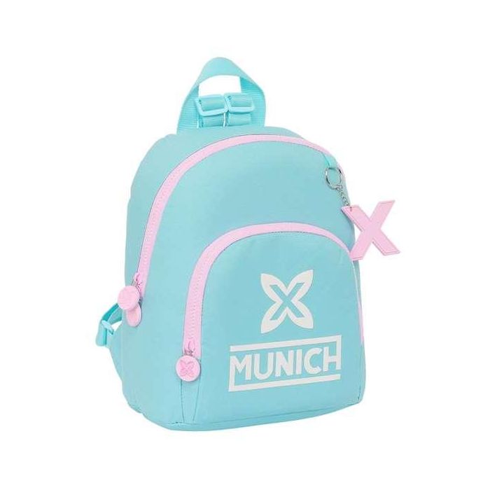 Mochila Escolar Munich Heaven Celeste 25 x 30 x 13 cm 4