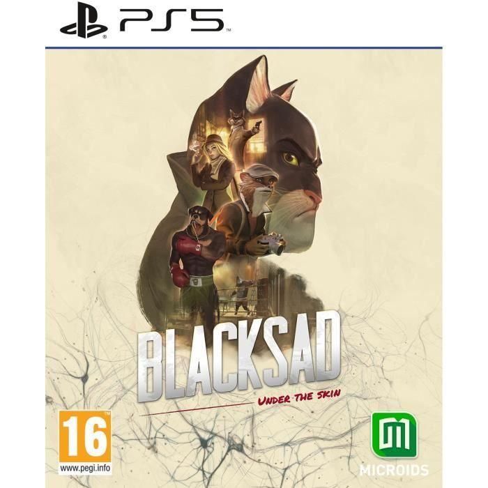Microids 3701529505966 Blacksad bajo la piel - Juego para PS5 Microids 3701529505966 Blacksad bajo la piel - Juego para PS5