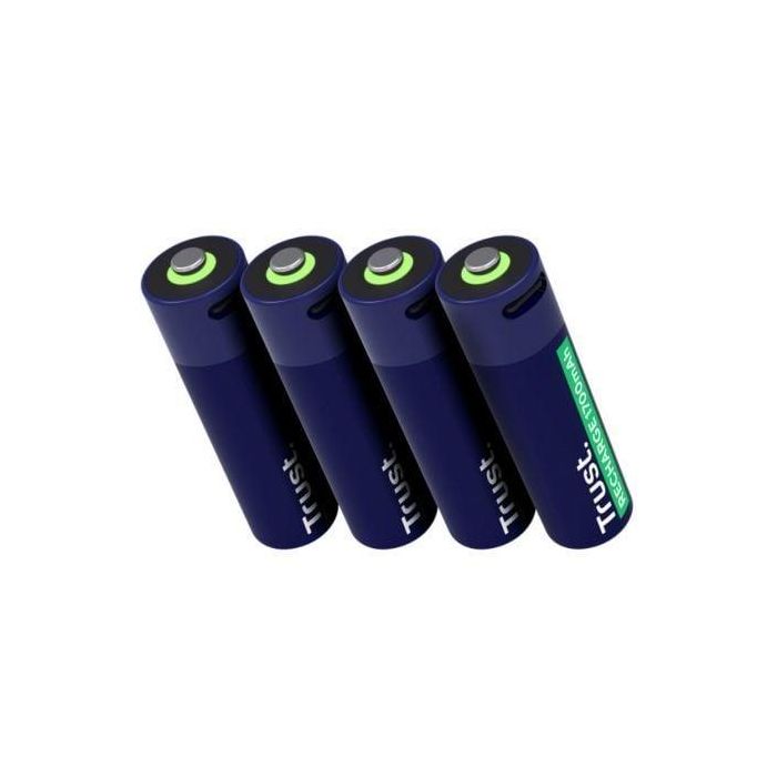 Pack de 4 Pilas AA Trust 25631/ Recargables 2 Pack de 4 Pilas AA Trust 25631/ Recargables 2