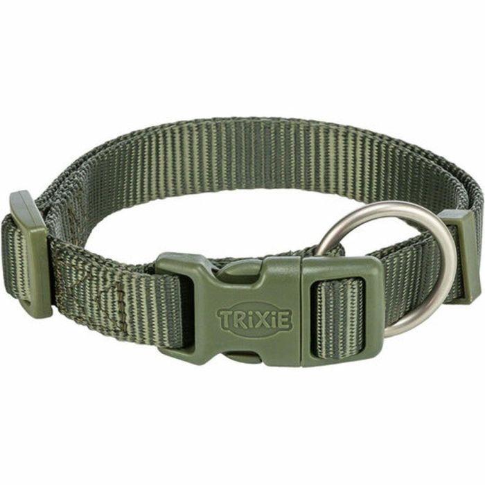 Collar para Perro Trixie Premium Verde Oliva S/M 30-45 cm 3 Collar para Perro Trixie Premium Verde Oliva S/M 30-45 cm 3