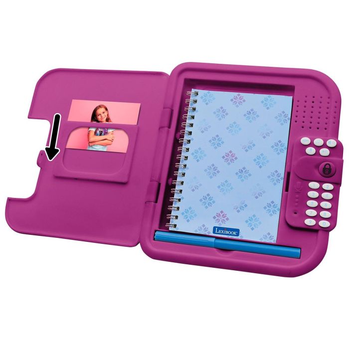 Lexibook Sd50Fz Diario Secreto Electrónico Frozen Disney con Código de 4 Dígitos, Graba Voz, 10 Melodías para Niños +6 Años 2 Lexibook Sd50Fz Diario Secreto Electrónico Frozen Disney con Código de 4 Dígitos, Graba Voz, 10 Melodías para Niños +6 Años 2