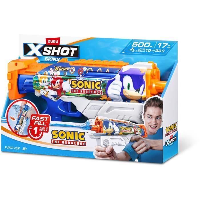 Pistola de Agua Sonic X-Shot Skins Hyperload 35 x 6 x 23 cm 2