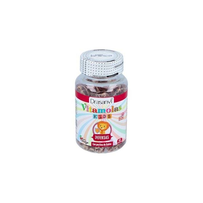 DRASANVI Vitamolas Defensas Kids Gominolas 50 uds. con Echinacea, Jalea Real y Vitamina C para el Sistema Inmunitario