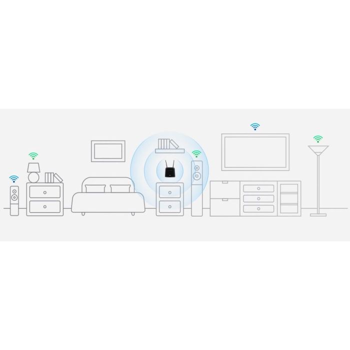 Router D-Link DWR-960 Negro 2.4-5 GHz 4
