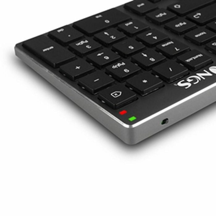 Teclado NGS FORTUNE-BT ESPAÑOL Gris Qwerty Español 1