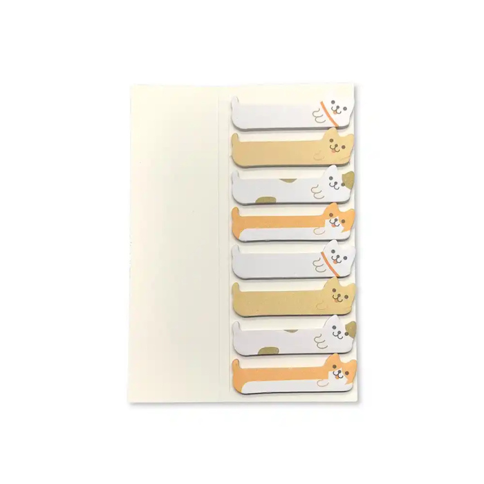 Imaginovo Bloc notas adhesivas marcapaginas perrito 160 notas 8x15x48 mm diseño fantasía 3