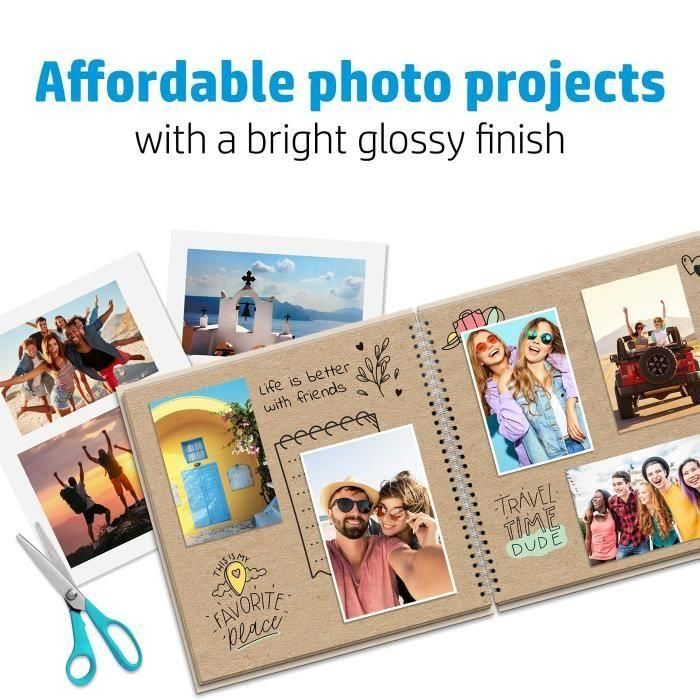HP Papel Fotografico Glossy Uso Diario. 100 Hojas A4, 200g. 3 HP Papel Fotografico Glossy Uso Diario. 100 Hojas A4, 200g. 3