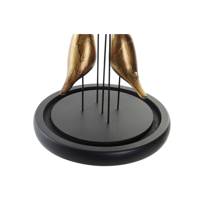 Figura Shabby DKD Home Decor Dorado Negro 17 x 32 x 17 cm 2 Figura Shabby DKD Home Decor Dorado Negro 17 x 32 x 17 cm 2