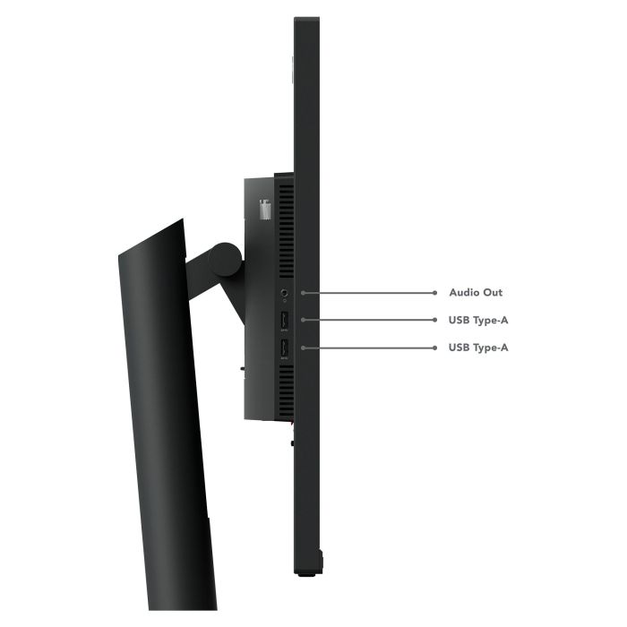 Lenovo ThinkVision T32p-30 Monitor 31.5" 4K UHD IPS 6ms 16:9 Negro con USB-C (90W), HDMI 2.0, DP 1.4 4 Lenovo ThinkVision T32p-30 Monitor 31.5" 4K UHD IPS 6ms 16:9 Negro con USB-C (90W), HDMI 2.0, DP 1.4 4