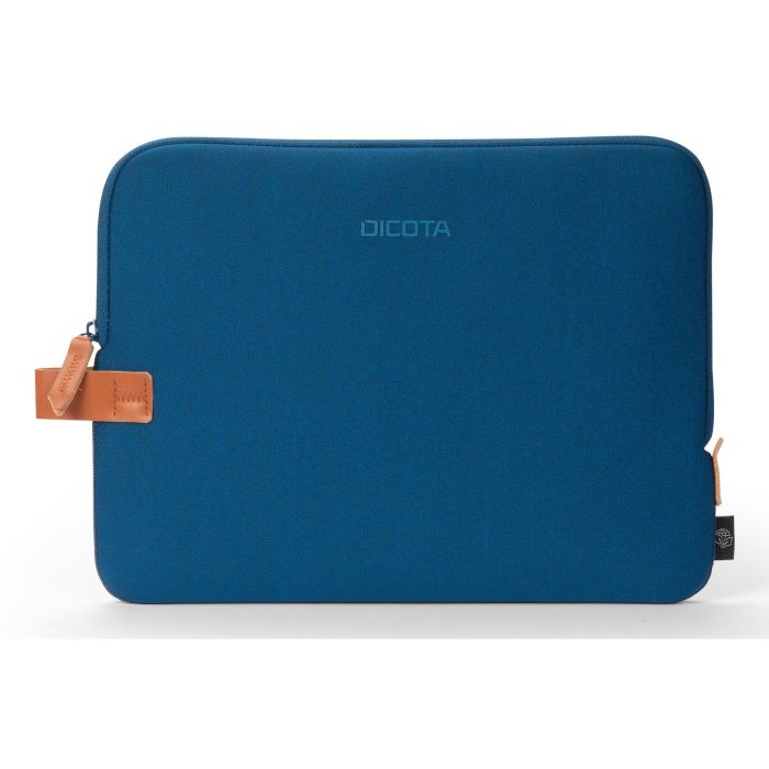 DICOTA D32153-RPET Funda para portátil 13" (33cm) Skin URBAN Navy de Neopreno y Poliéster Reciclado Hidrófoba