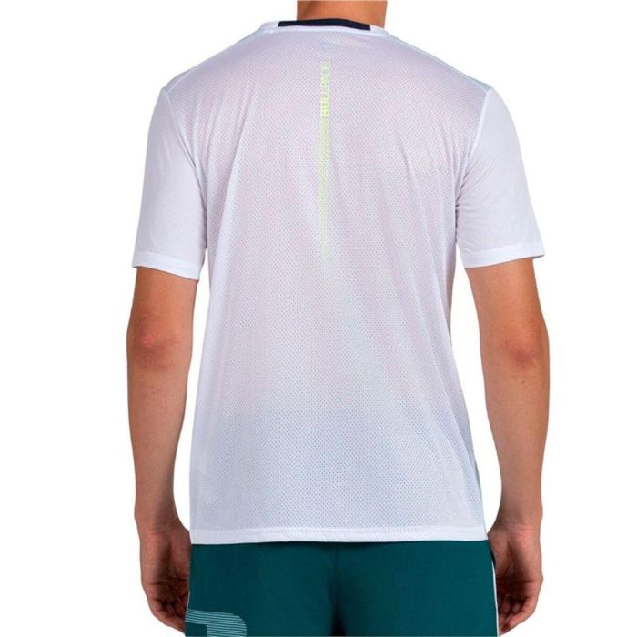 Camiseta de Manga Corta Hombre Bullpadel Lagar 012 Blanco 32 3