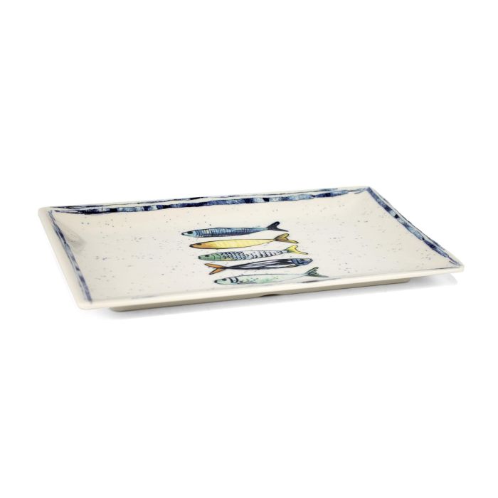 La Mediterrane Bandeja de Melamina Brillo Peixe 20 x 13 x 2 cm (24 Unidades) 2 La Mediterrane Bandeja de Melamina Brillo Peixe 20 x 13 x 2 cm (24 Unidades) 2