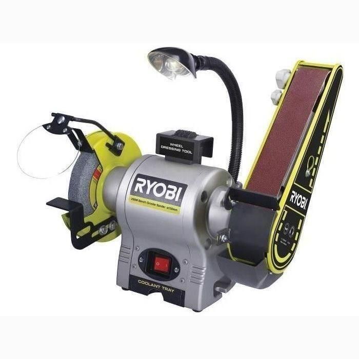 Carrete de cinta y disco RYOBI 250 W RBGL250G 1 Carrete de cinta y disco RYOBI 250 W RBGL250G 1