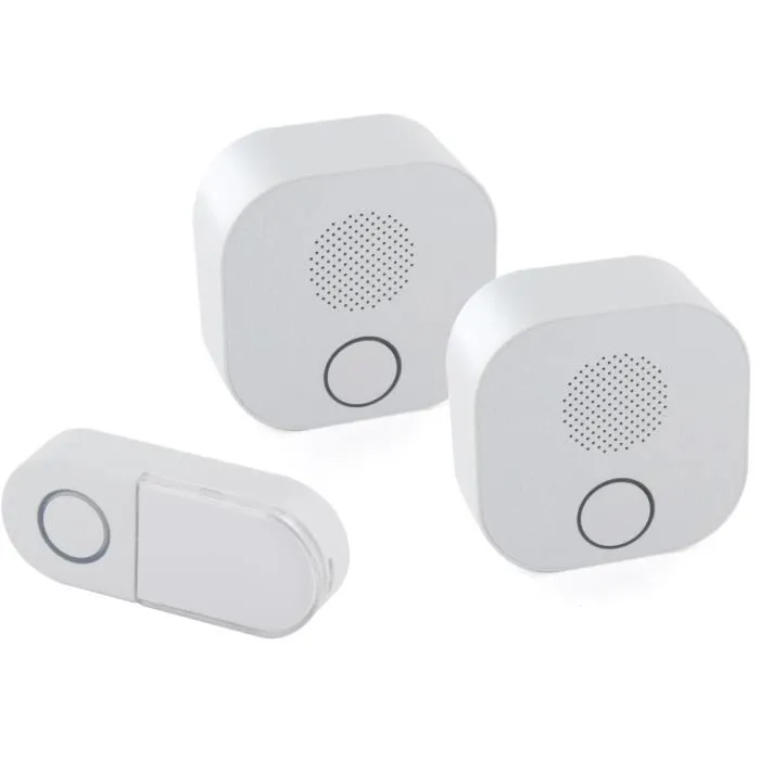 Dio Connected Home DIO Design Kit Timbre Inalámbrico con 2 Receptores, Largo Alcance hasta 200m 0 Dio Connected Home DIO Design Kit Timbre Inalámbrico con 2 Receptores, Largo Alcance hasta 200m 0