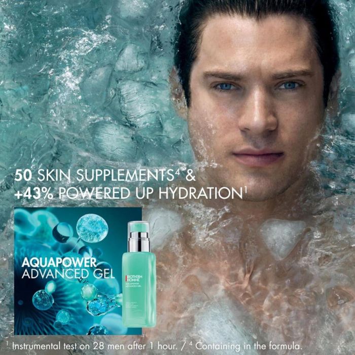 Biotherm AQUAPOWER ADVANCED gel facial hidratante para hombres, textura ultraligera, 100 ml 0 Biotherm AQUAPOWER ADVANCED gel facial hidratante para hombres, textura ultraligera, 100 ml 0