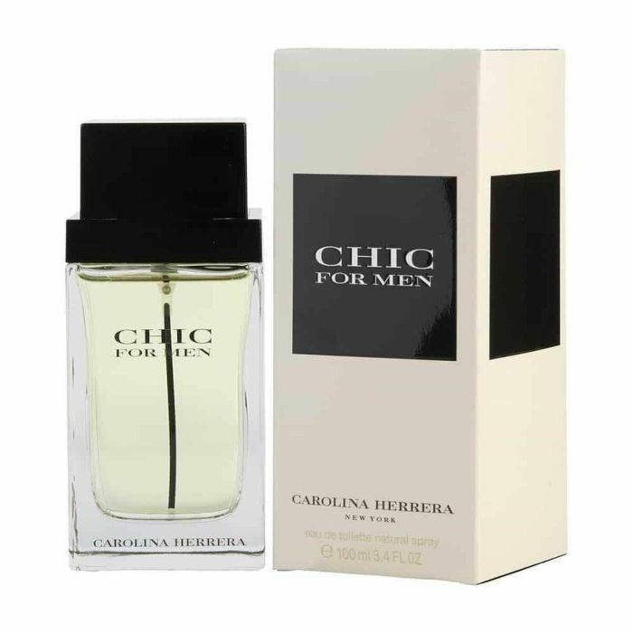 Carolina Herrera Chic For Men Eau De Toilette, 100 mL 1 Carolina Herrera Chic For Men Eau De Toilette, 100 mL 1