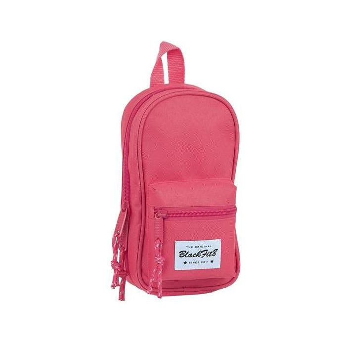 Plumier Escolar Safta Blackfit8 -'Fresa-' Mochila Con 4 Portatodos Llenos 120x50x230 mm Plumier Escolar Safta Blackfit8 -'Fresa-' Mochila Con 4 Portatodos Llenos 120x50x230 mm