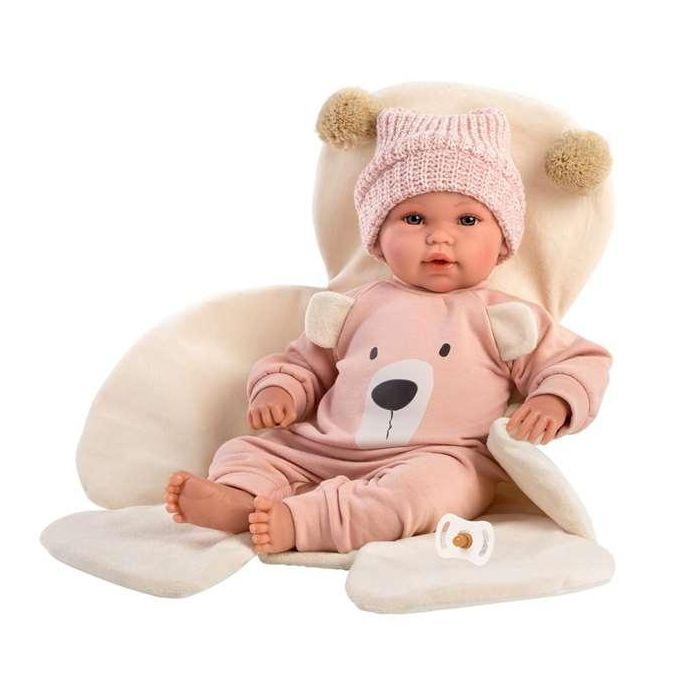 Muñeca recien nacida llorona baby osita rosa 36 cm osito.incluye el chupete.cuerpo vinilo 7 Muñeca recien nacida llorona baby osita rosa 36 cm osito.incluye el chupete.cuerpo vinilo 7
