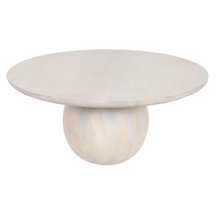 Mesa de Centro Home ESPRIT Acacia 81 x 81 x 37 cm Mesa de Centro Home ESPRIT Acacia 81 x 81 x 37 cm
