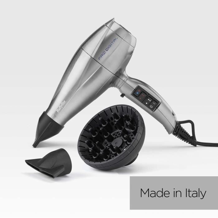 Secador de pelo - BABYLISS Pro Digital 6000E Secador de pelo - BABYLISS Pro Digital 6000E