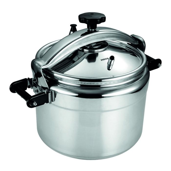 Fagor Olla rápida Chef extremen 22 litros aluminio alto espesor Ø35x26 cm 1
