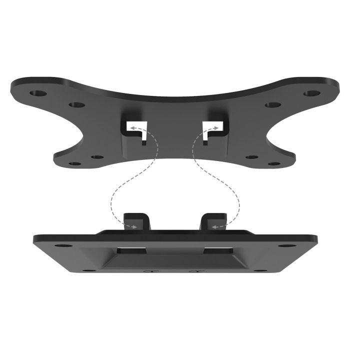 Digitus Soporte de Pared Universal para Monitores hasta 32" (81 cm), 18 kg, VESA 75x75/100x100 mm, Negro 4