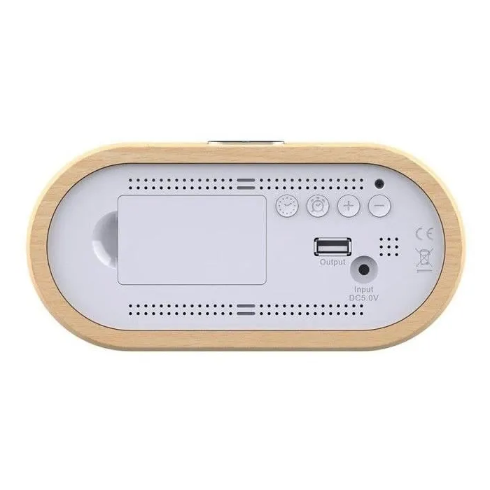 CGV Reloj despertador 13068 ACUNA, Estructura de madera maciza 2