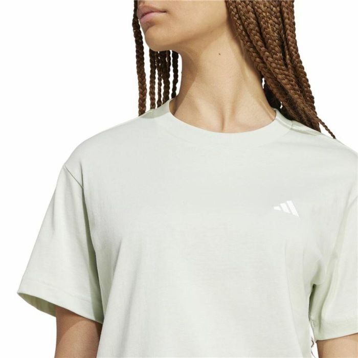 Camiseta de Manga Corta Mujer Adidas Essentials Small Logo Verde 1