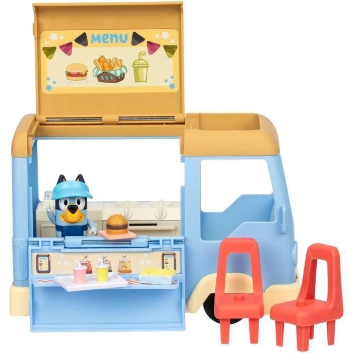 Moose 18919 Food Truck de Bluey con figura de Bluey y accesorios de comida para niños +3 años 5