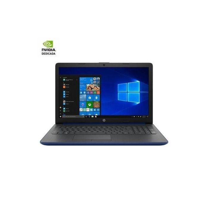 PORTÁTIL HP 15-DA2013NS - W10 - I5-10210U 1.6GHZ - 8GB - 256GB SSD PCIe NVMe- GEFORCE MX110 2GB - 15.6"/39.6CM HD - NO ODD - AZUL LUMIERE PORTÁTIL HP 15-DA2013NS - W10 - I5-10210U 1.6GHZ - 8GB - 256GB SSD PCIe NVMe- GEFORCE MX110 2GB - 15.6"/39.6CM HD - NO ODD - AZUL LUMIERE