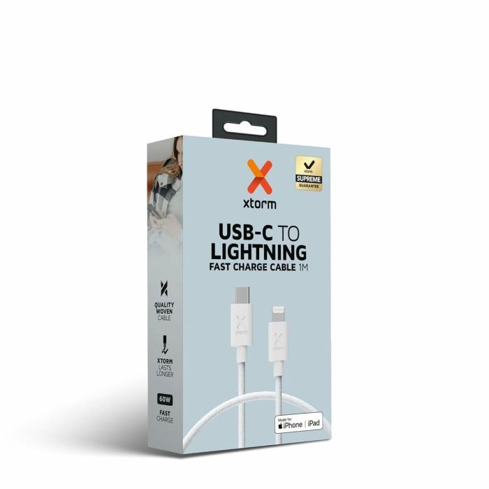 Cable USB Xtorm CXG2030 Blanco 1