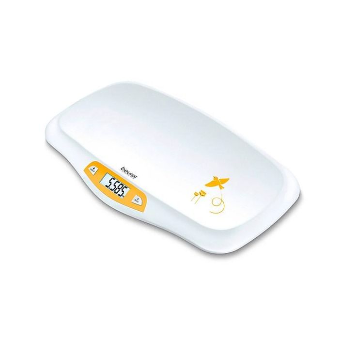 Beurer BY-80 Báscula para Bebés con Pantalla LCD, Función Tara y Retención para Seguimiento de Peso 0 Beurer BY-80 Báscula para Bebés con Pantalla LCD, Función Tara y Retención para Seguimiento de Peso 0