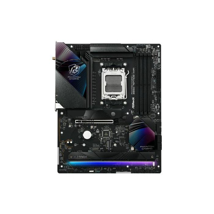 ASRock Placa Base B850 Riptide Wifi 90-MXBQT0-A0UAYZ AMD AM5 DDR5 ATX Wi-Fi 7
