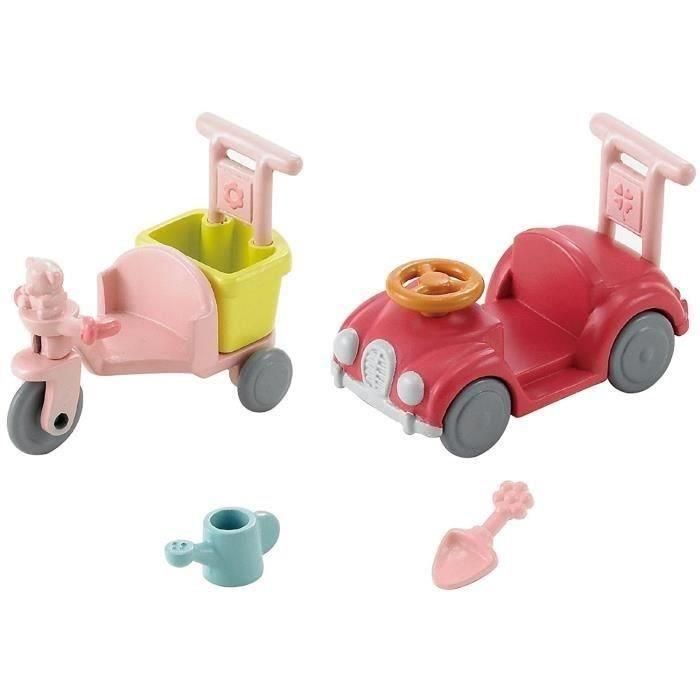 FAMILIAS SYLVANIANAS 5040 Baby Tricycle & Mini Car 2 FAMILIAS SYLVANIANAS 5040 Baby Tricycle & Mini Car 2
