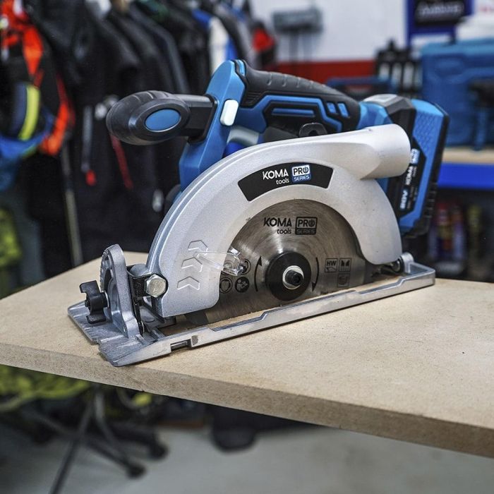 Koma Tools 20v-scc Sierra Circular 20V Sin Batería Ni Cargador Disco Ø 165mm Corte 55mm Para Madera Pro Series One for All 5