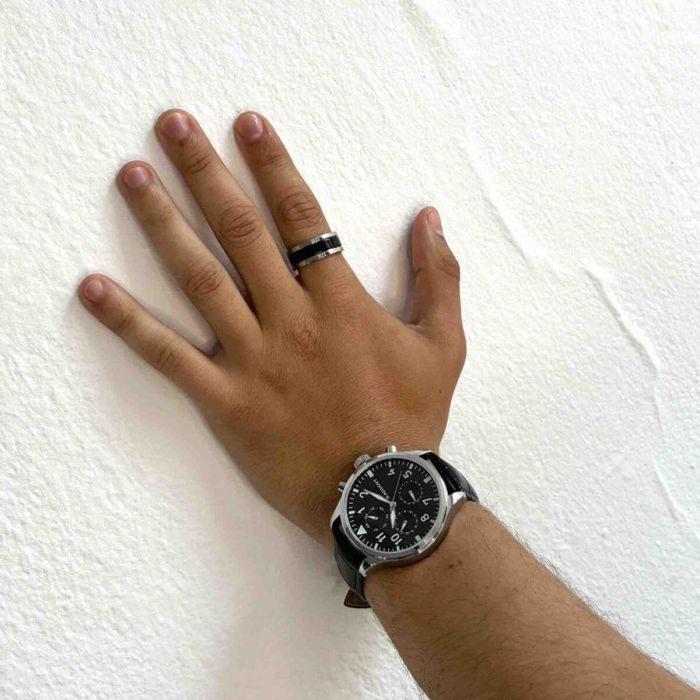 Anillo Mujer Radiant RH000141-22 Plateado Negro 22 2 Anillo Mujer Radiant RH000141-22 Plateado Negro 22 2