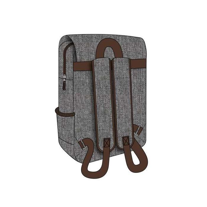 Cerdá Mochila Harry Potter Slytherin Casual Técnica Gris 30x40x13 cm 1 Cerdá Mochila Harry Potter Slytherin Casual Técnica Gris 30x40x13 cm 1