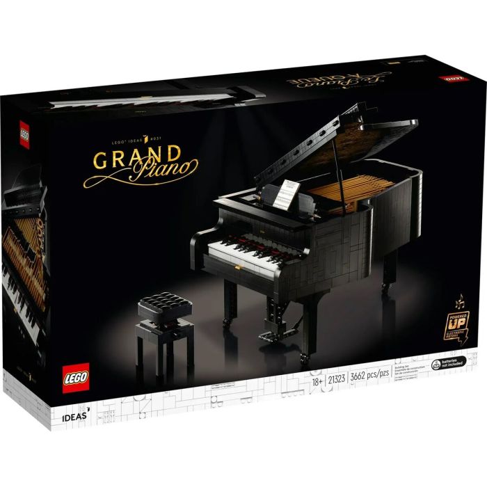 LEGO 21323 Piano de Cola Ideas Kit de Construcción para Adultos, 3662 Piezas