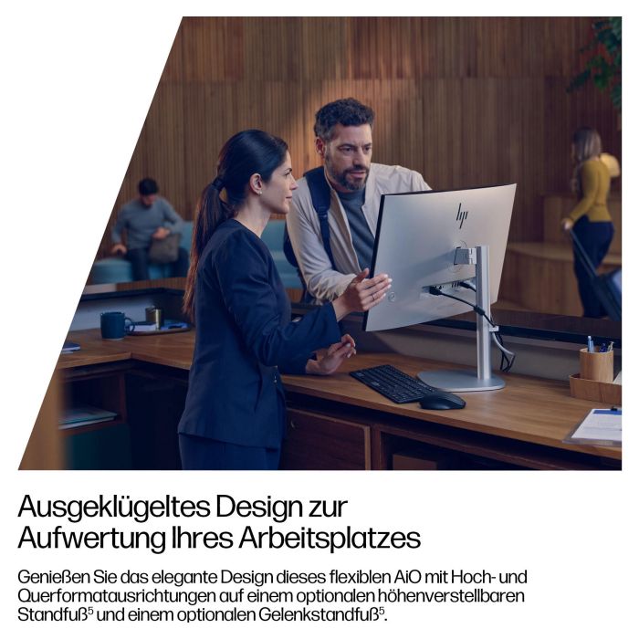 HP EliteStudio 8 AIO G1i 27 CU5-235 Ordenador de Sobremesa All-in-One 16GB RAM 512GB SSD Windows 11 Pro WLAN 11