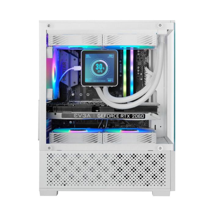 Caja Semitorre ATX Mars Gaming MC-SE2 Blanco 7