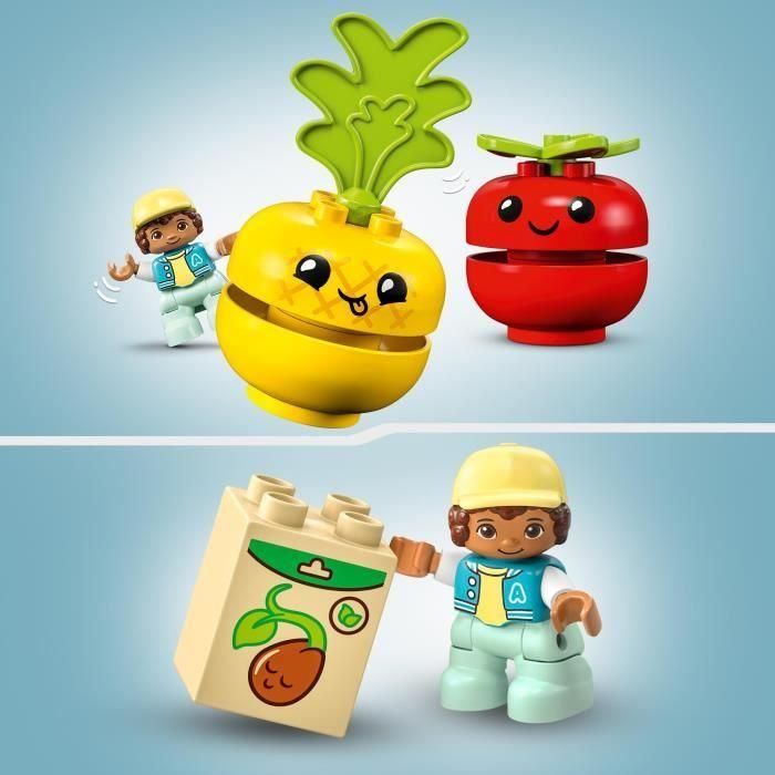 Tractor De Frutas Y Verduras Lego Duplo 10982 Lego 4