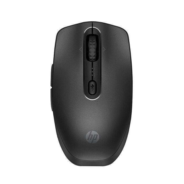 HP 695 Ratón Inalámbrico Bluetooth Recargable con Carga Qi, Portátil, Conecta 3 Dispositivos, 6 Botones Programables 1