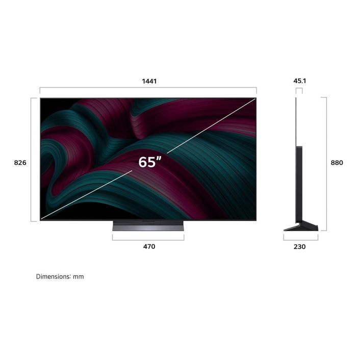 LG OLED55C58LA.AEU Smart TV OLED de 55" (139.7 cm) 4K Ultra HD con WiFi, WebOS, 120 Hz, Dolby Vision, HDR10, HDMI x4, Negro 3 LG OLED55C58LA.AEU Smart TV OLED de 55" (139.7 cm) 4K Ultra HD con WiFi, WebOS, 120 Hz, Dolby Vision, HDR10, HDMI x4, Negro 3