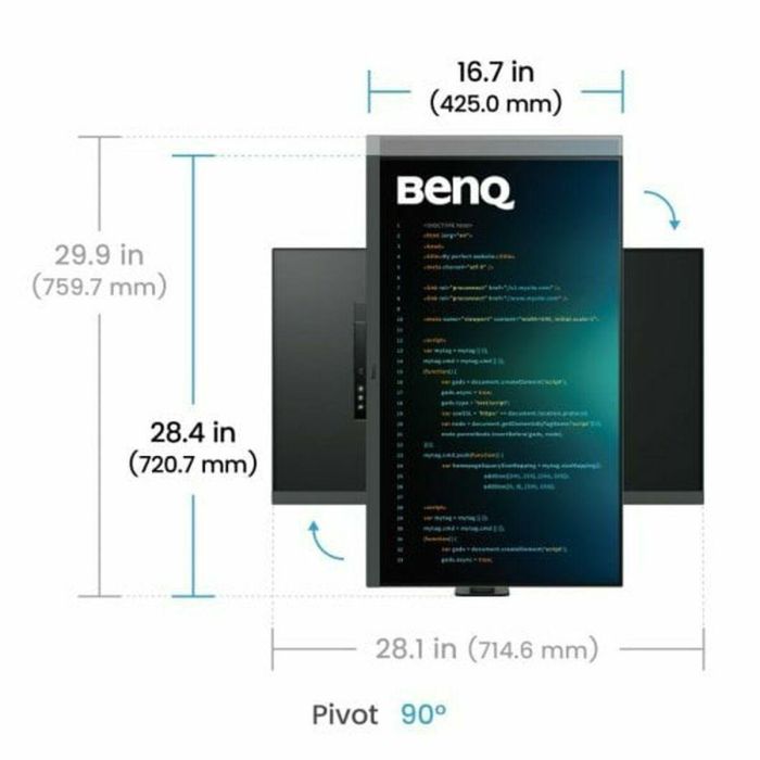 Smart TV BenQ RD320UA 4K Ultra HD 31,5" LED IPS HDR10 Flicker free 4 Smart TV BenQ RD320UA 4K Ultra HD 31,5" LED IPS HDR10 Flicker free 4